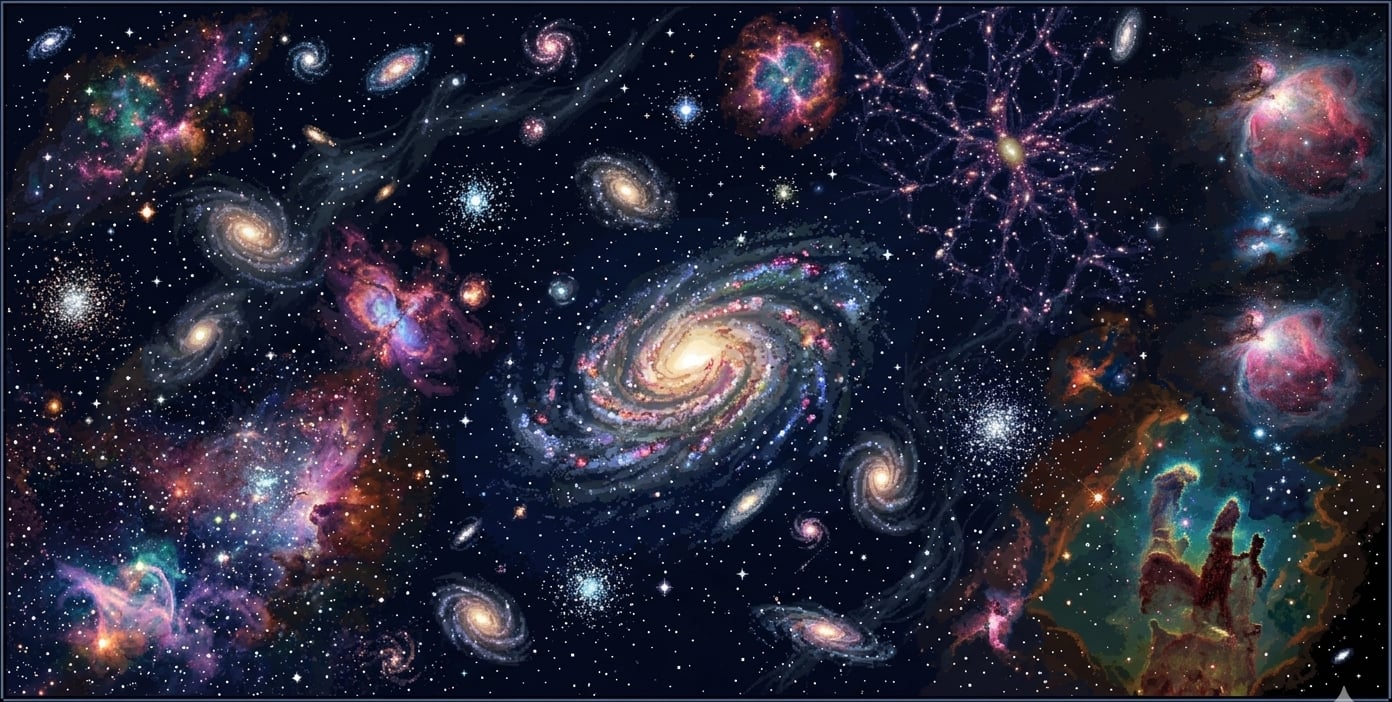 The Pixelated Universe