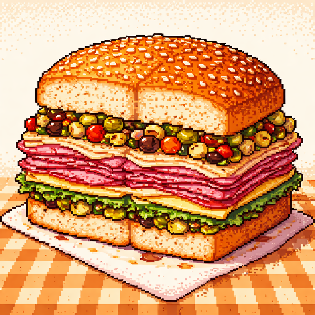 MMM, a muffaletta